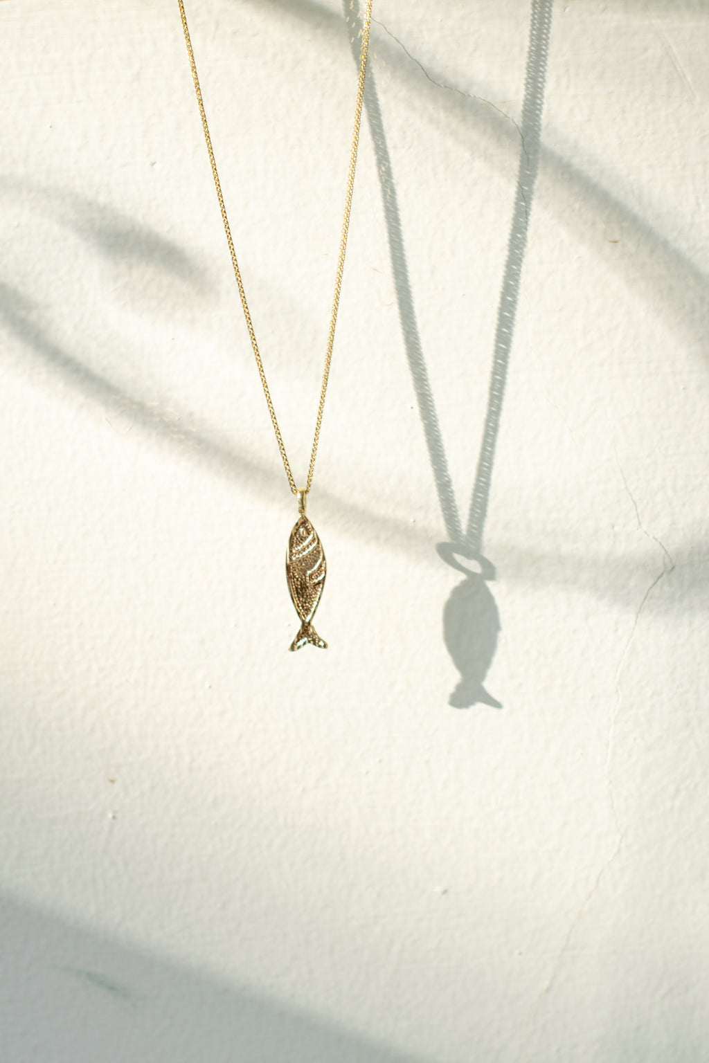 Go fish necklace