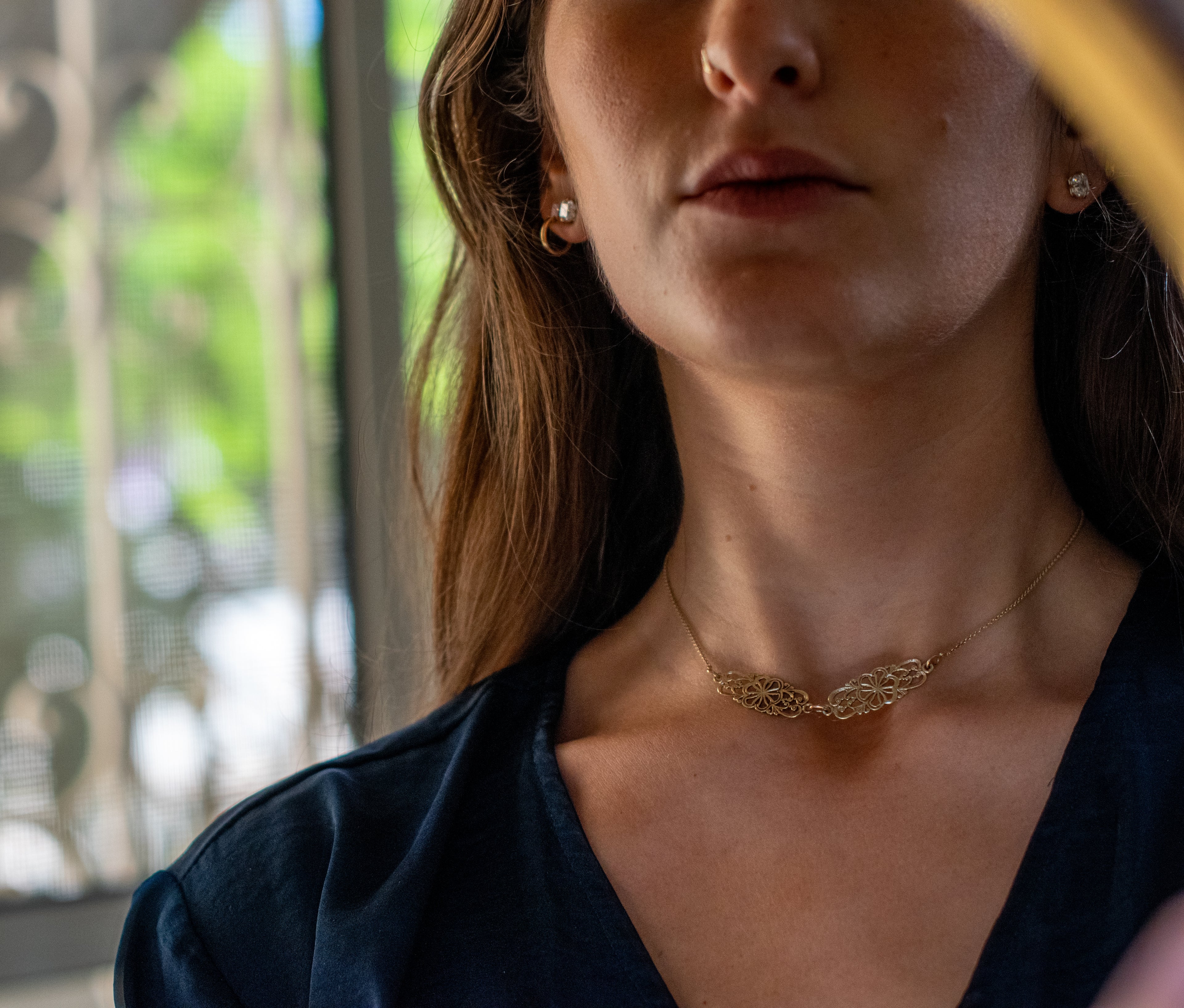 Ruth flower choker